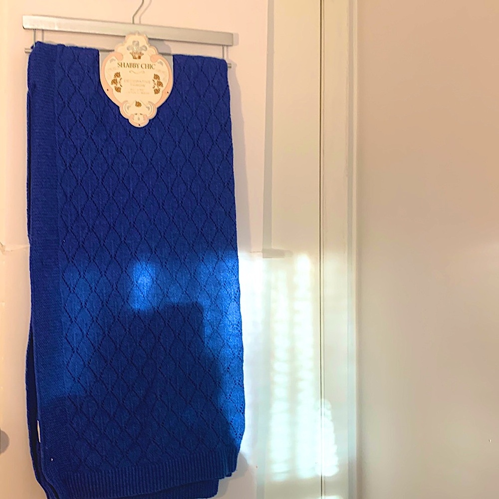 Decorative throw 50” x 60”